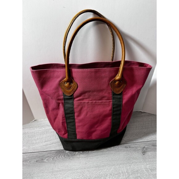 L.L. Bean Handbags - Vintage LL BEAN boat & Tote Leather Straps VGC